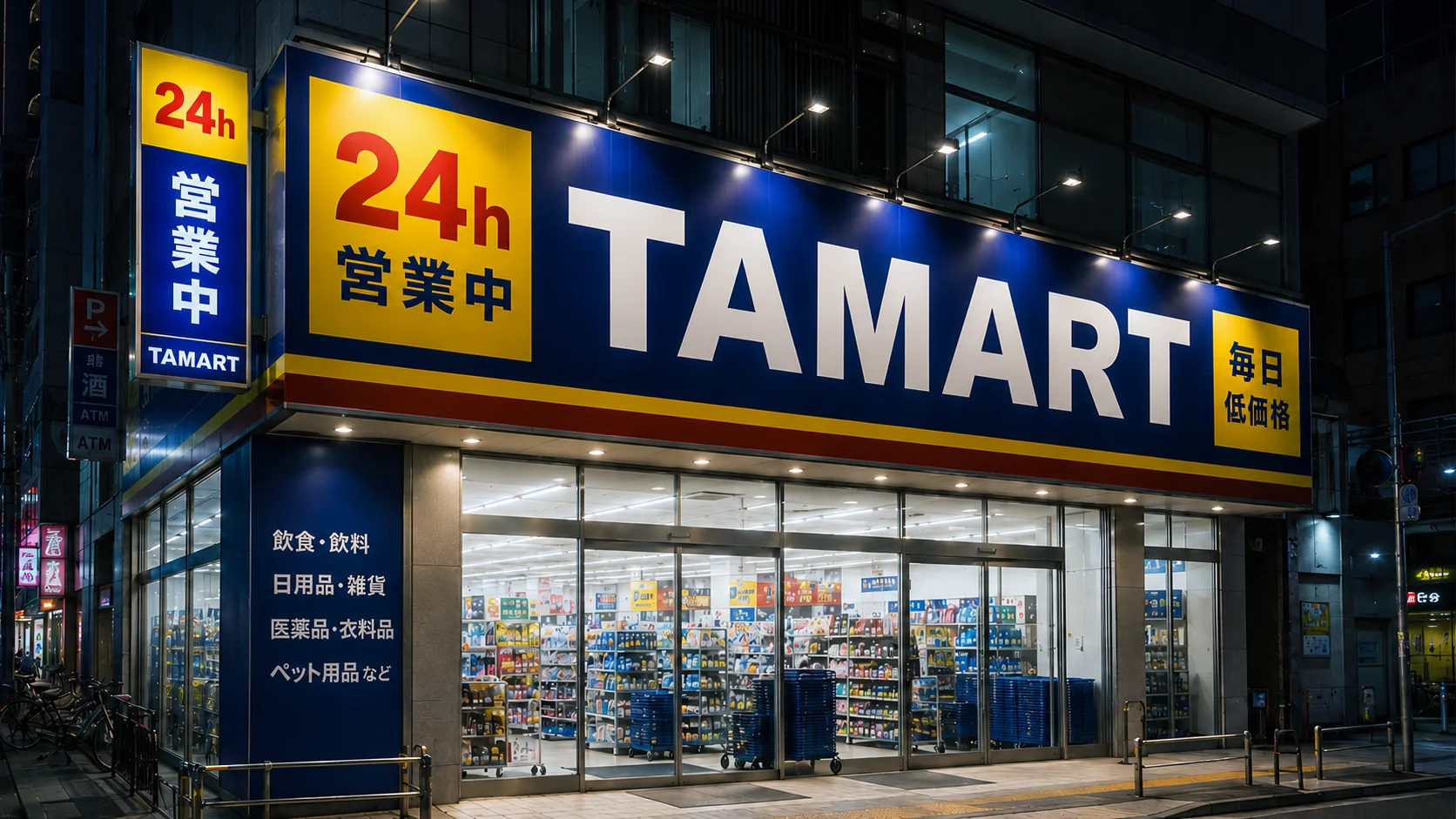 深夜営業の飲食店・小売店